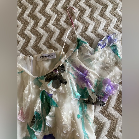 NWOT Leonard Paris sundress, size 38fr(S), new, no tag. - Picture 4 of 15